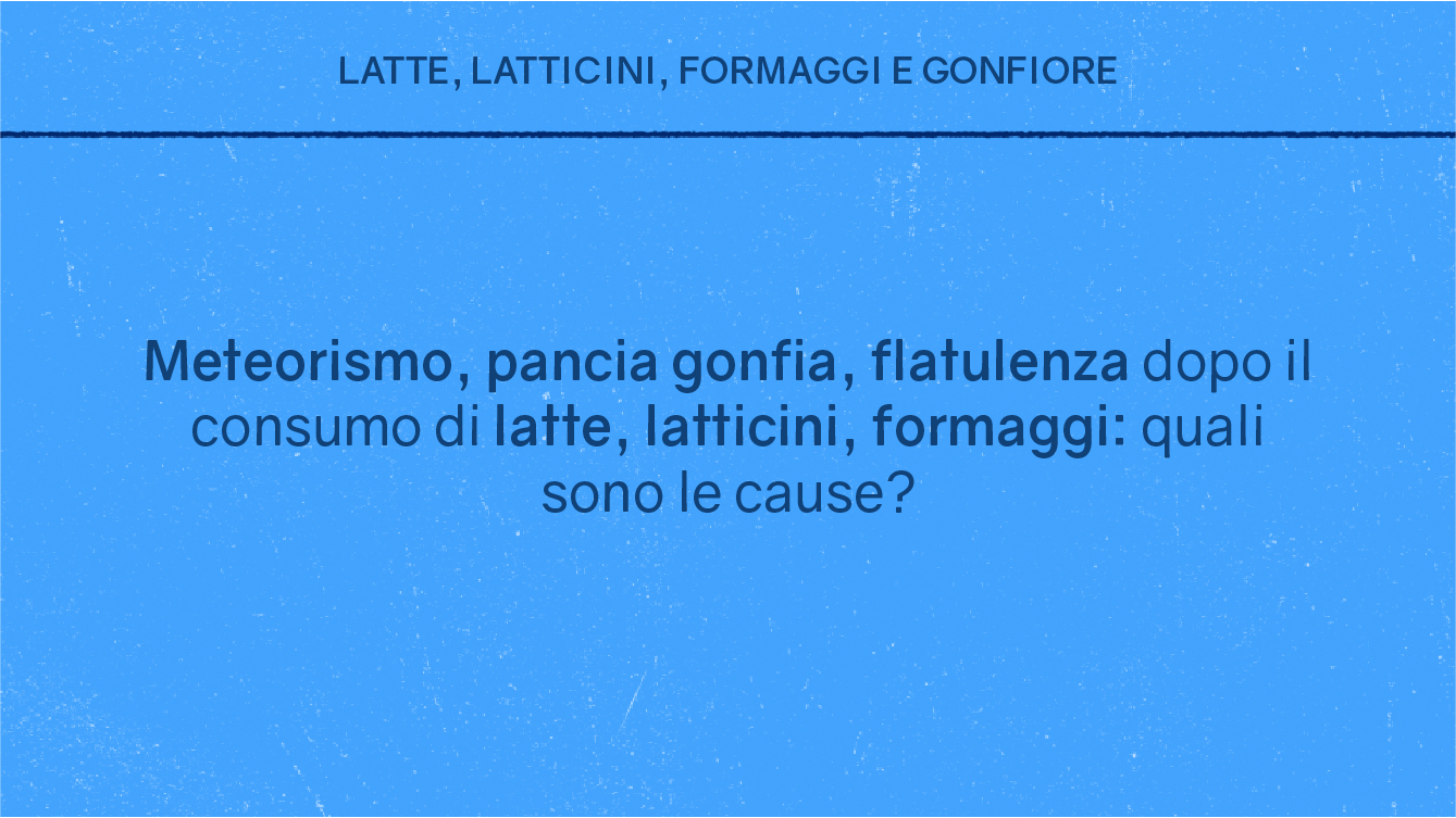 Latte Latticini Formaggi E Gonfiore Benessere Intestinale